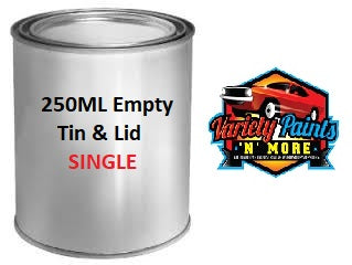 Empty 250ML Litre Tin & Lid VC250