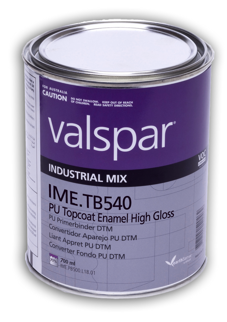 Valspar Binder PU DTM Topcoat TB540 16 Litre