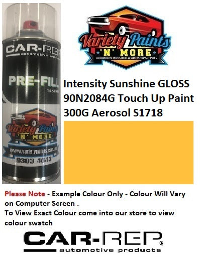 Intensity Sunshine Gloss 90N2084G Powdercoat Spray Paint 300g S1718
