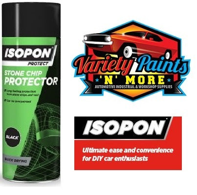 ISOPON Stone Chip Protector Aerosol Black