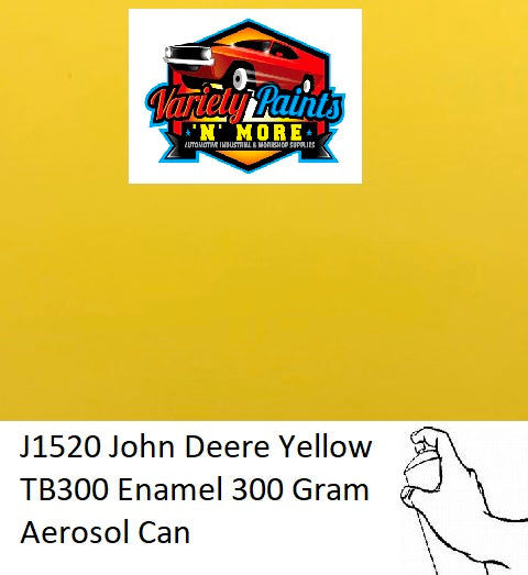 J 1520 John Deere Yellow Gloss Enamel Spray Paint 300g