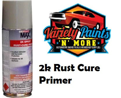 SprayMax 2K Epoxy Rust Cure Primer Grey
