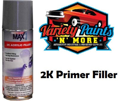 Troton 2K Primer Filler Medium Grey 300 Grams