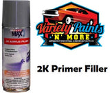 SprayMax 2K Acrylic Primer Filler Medium Grey 