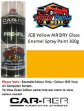 JCB Yellow AIR DRY Gloss Enamel Spray Paint 300g