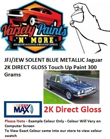 JFJ/JEW SOLENT BLUE METALLIC Jaguar 2K DIRECT GLOSS Touch Up Paint 300 Grams
