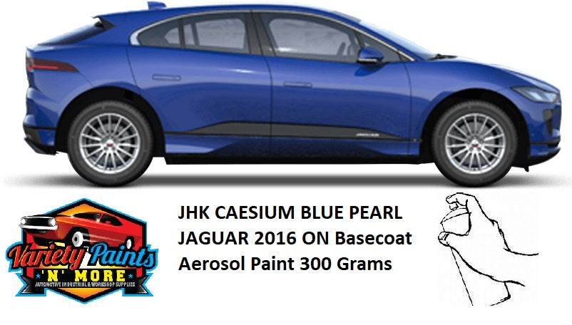 JHK CAESIUM BLUE PEARL JAGUAR 2016 ON Basecoat Aerosol Paint 300 Grams