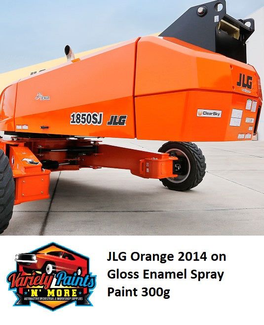 JLG Orange Gloss Enamel Spray Paint 300g KPE0006