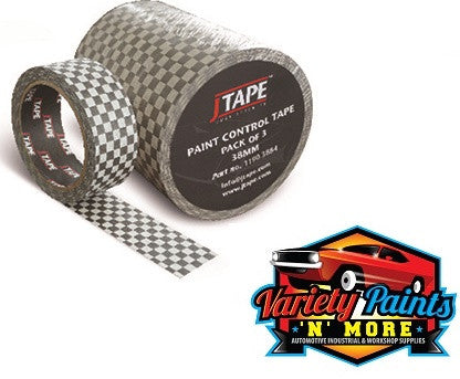 JTape Paint Control Tape 3 Pack 38mm