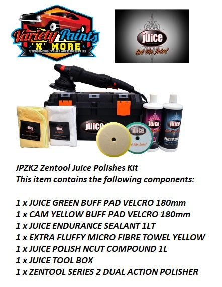 JPZK2 Zentool Dual Action Polisher / Juice Polishes Kit