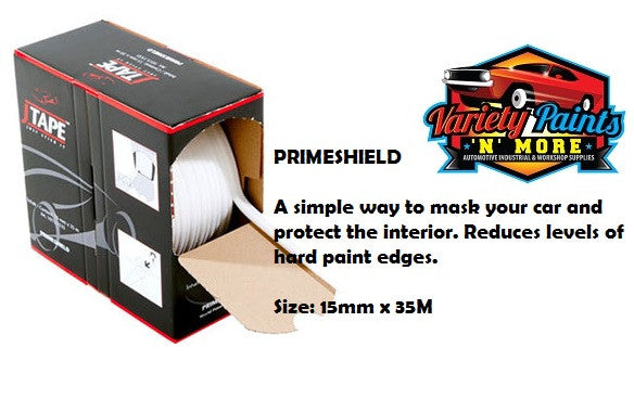 JTape Primeshield Masking For Hard Paint Edges 15mm x 35 metres