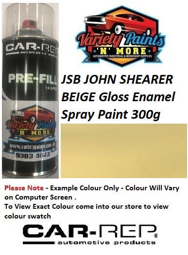 JSB JOHN SHEARER BEIGE Gloss Enamel Spray Paint 300g