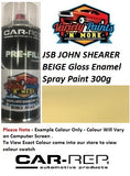 JSB JOHN SHEARER BEIGE Gloss Enamel Spray Paint 300g 