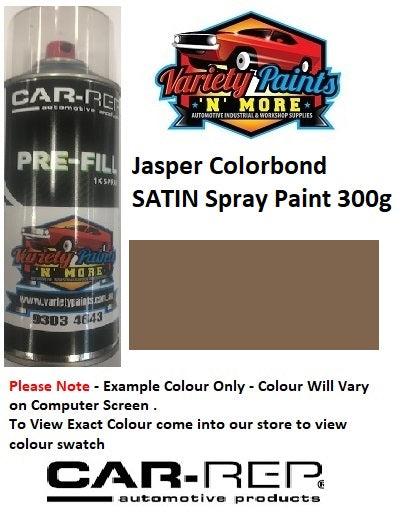 Jasper Colorbond SATIN Spray Paint 300g 8IS CMS