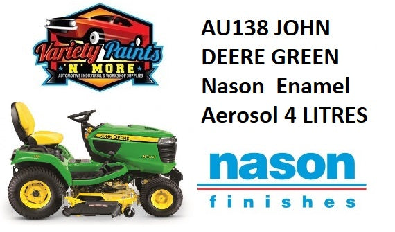 AU138 JOHN DEERE GREEN Nason  Enamel Aerosol 4 LITRES