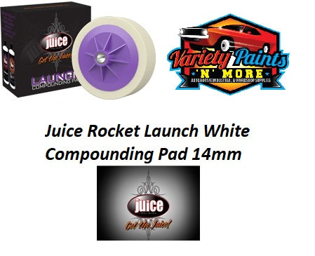 Juice Rocket Launch White Compounding Pad 14mm