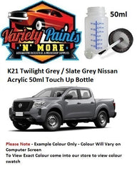 K21 Twilight Grey / Slate Grey Nissan Acrylic 50ml Touch Up Bottle