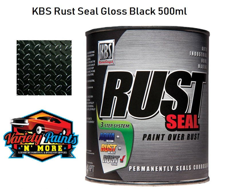 KBS Rustseal 500ml Gloss Black