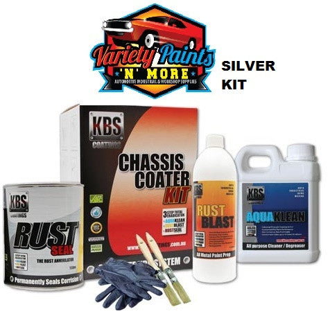 KBS Chassis Coater Kit Silver 57003
