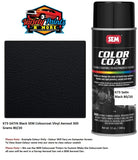 K73 SATIN Black SEM Colourcoat Vinyl Aerosol 300 Grams 80/20 