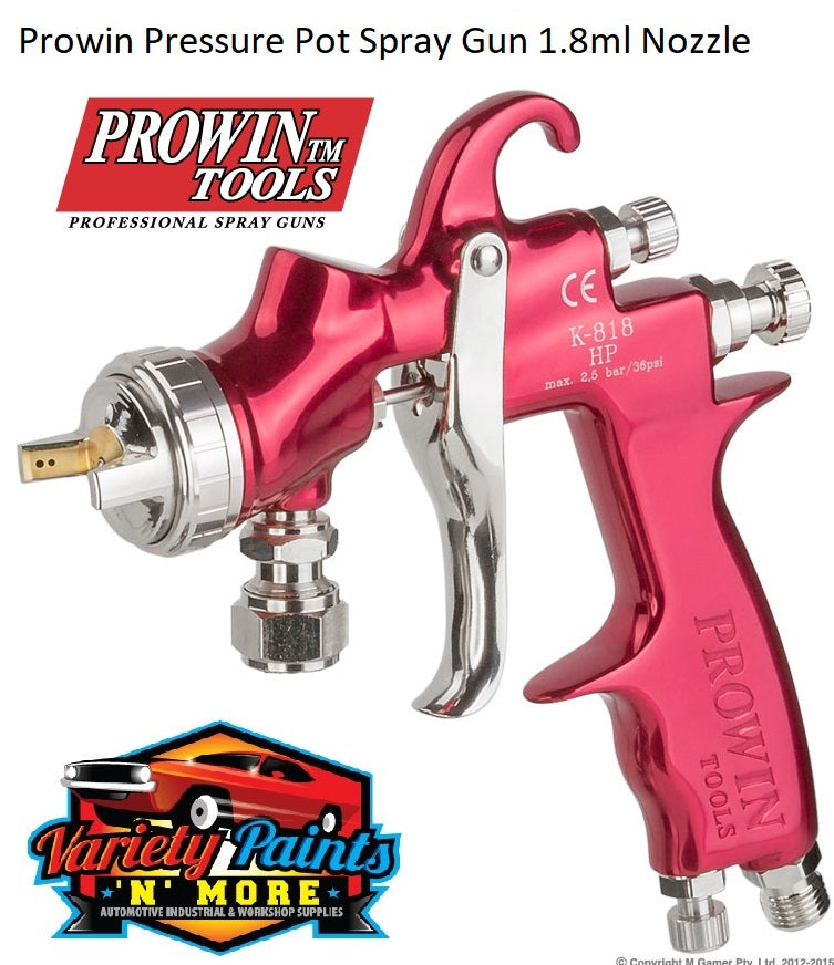 Prowin Pressure Pot Gun 1.8ml Nozzle
