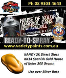 KANDY 2K Direct Gloss KK14 Spanish Gold House of Kolor 300 Grams