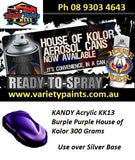 KANDY Acrylic KK13 Burple Purple House of Kolor 300 Grams