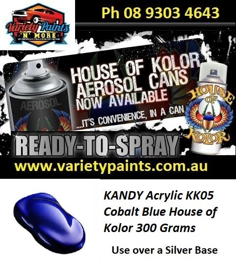 KANDY Acrylic KK05 Cobalt Blue House of Kolor 300 Grams