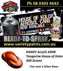 KANDY Acrylic KK08 Tangerine House of Kolor 300 Grams 