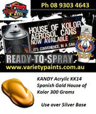 KANDY Acrylic KK14 Spanish Gold House of Kolor 300 Grams