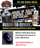 KBC05 Cobalt Blue Spray Paint Basecoat House of Kolor 300 Grams