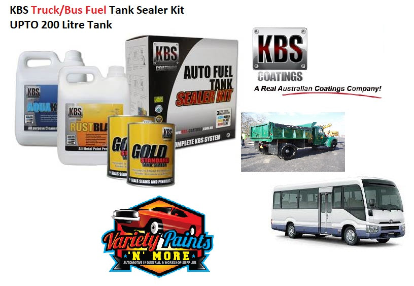 KBS Truck & Bus Fuel Tank Sealer Kit Upto 200 Litres