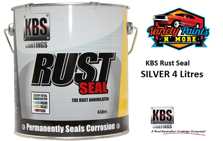 KBS Rustseal 4 Litre Silver