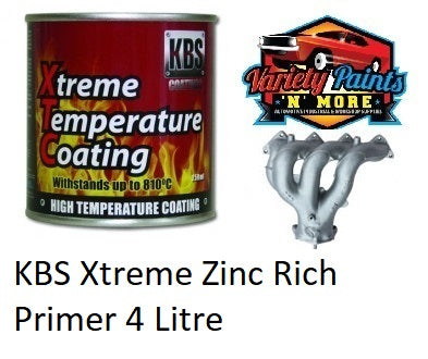 KBS Xtreme Zinc Rich Primer 4 Litre