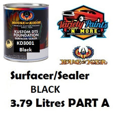 Kustom DTS Foundation Surfacer/Sealer Black 1 Gallon House of Kolor 