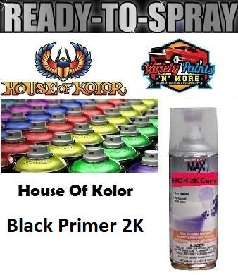 Kustom DTS Foundation Surfacer/Sealer BLACK Aerosol 300 Gram 2K