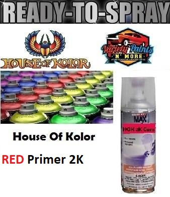 Kustom DTS Foundation Surfacer/Sealer RED Aerosol 300 Gram 2K