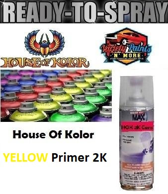 Kustom DTS Foundation Surfacer/Sealer YELLOW Aerosol 300 Gram 2K