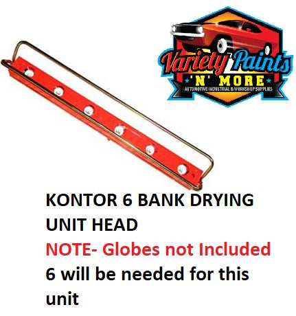 Kontor 6 Bank Drying Unit (Does not Include Globes)
