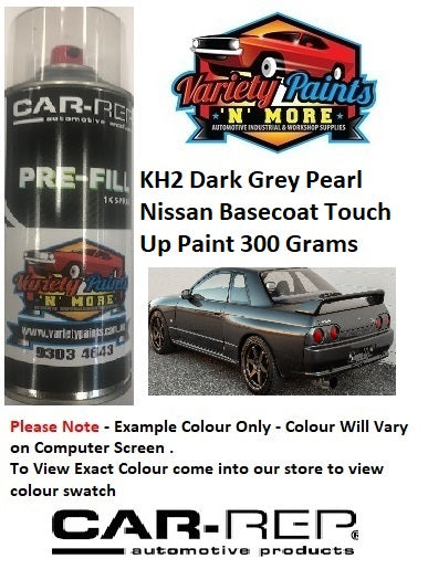 KH2 Dark Grey Pearl Nissan Basecoat Touch Up Paint 300 Grams
