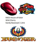 KK03 House of Kolor Wild Cherry Kandy Basecoat 1 Litre