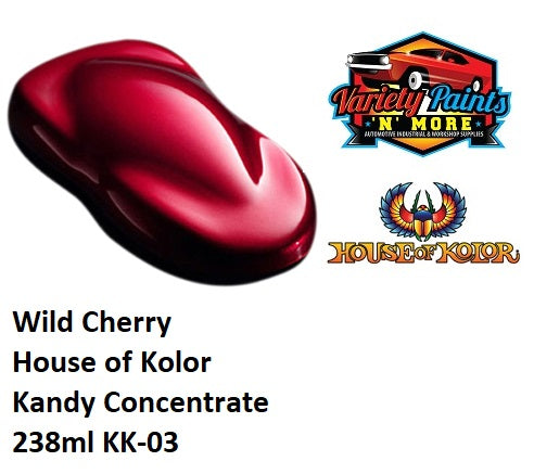 KK03 House of Kolor Wild Cherry Kandy Concentrate 238ml