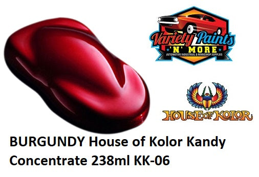 KK06 House of Kolor BURGUNDY Kandy Concentrate 238ml