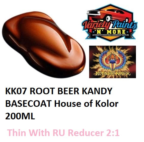 KK07 House of Kolor ROOT BEER KANDY BASECOAT   200ML