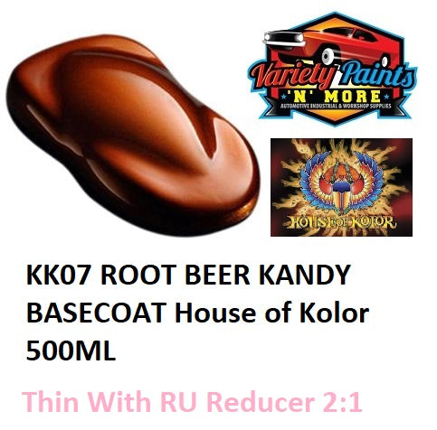 KK07 House of Kolor ROOT BEER KANDY BASECOAT  500ML