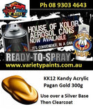 Kk12 KANDY Pagan Gold House of Kolor Acrylic 300 Grams 