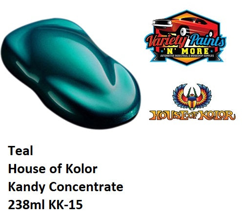 KK15 House of Kolor Teal Kandy Concentrate 238ml