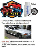 KL0 Silver Metallic Nissan Standard Touch Up Bottle 50ml with brush 