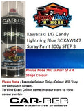 Kawasaki 147 Candy Lightning Blue 3C KAW147 Spray Paint 300g 