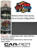 Kobelco Dark Grey Spray Paint Enamel 300g S4543 